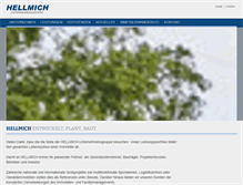 Tablet Screenshot of hellmich-gruppe.de
